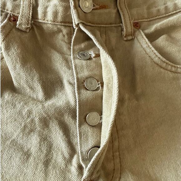 Levi's Vintage Mens 501 Jeans Straight Leg Button Fly Y2K 34x30 Capsule 90's USA - Picture 7 of 11